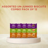 Image 1 of Open Secret Assorted Unjunked Biscuits Combo (Pack of 12)
