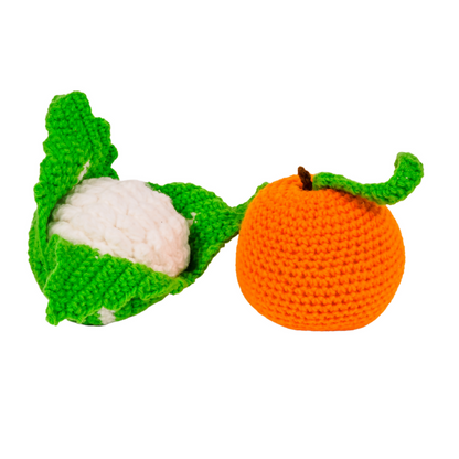 Image 6 of Nesta Toys Crochet Fruits & Vegetable Toys, Play Food for Kids (10 Pcs)