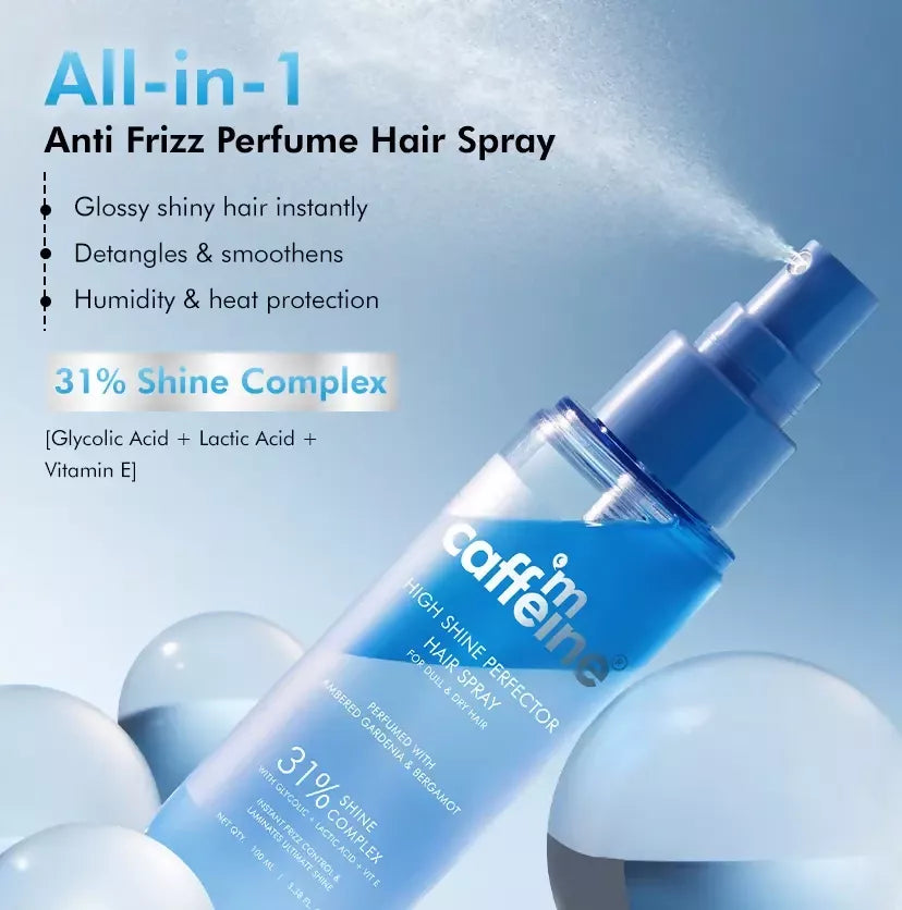 Image 3 of mCaffeine High ⁠Shine Perfector Hair Spray