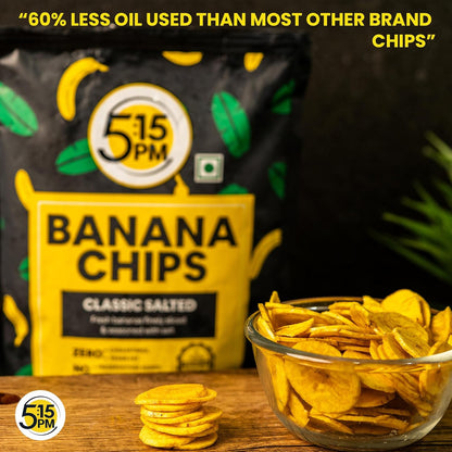 Image 3 of 5:15 PM Yellow Banana Chips Snacks