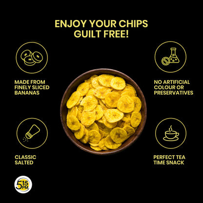 Image 5 of 5:15 PM Yellow Banana Chips Snacks