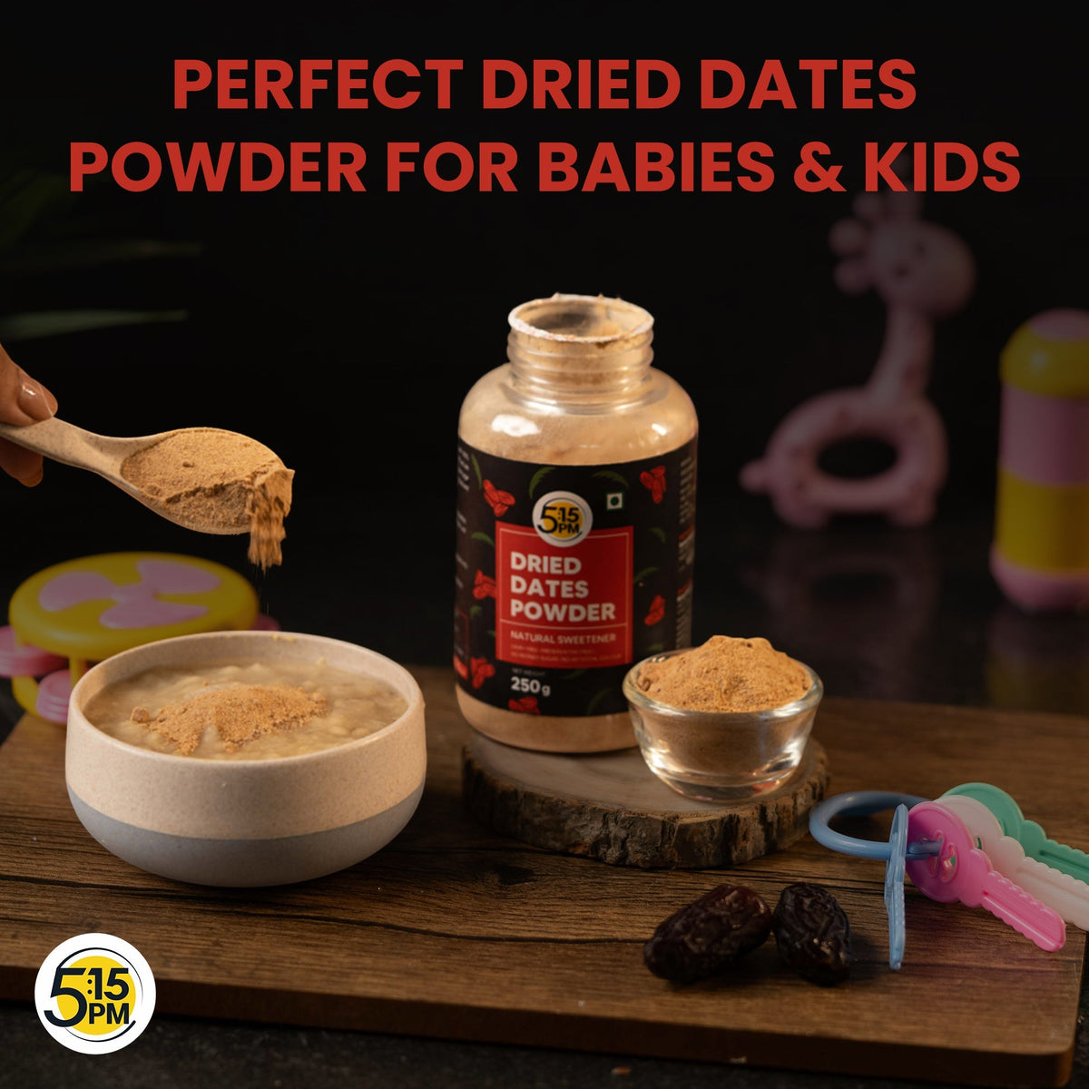 Image 3 of 5:15 PM Dried Dates Powder (Kharik Powder)