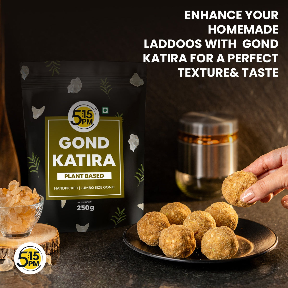 Image 6 of 5:15 PM Gond Katira | 100% Pure & Natural Edible Gum