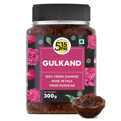 Image 1 of 5:15 PM Gulkand | Premium Rose Petal Jam | Fresh Rose Petals Jam
