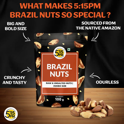 Image 4 of 5:15 PM Jumbo Brazil Nuts