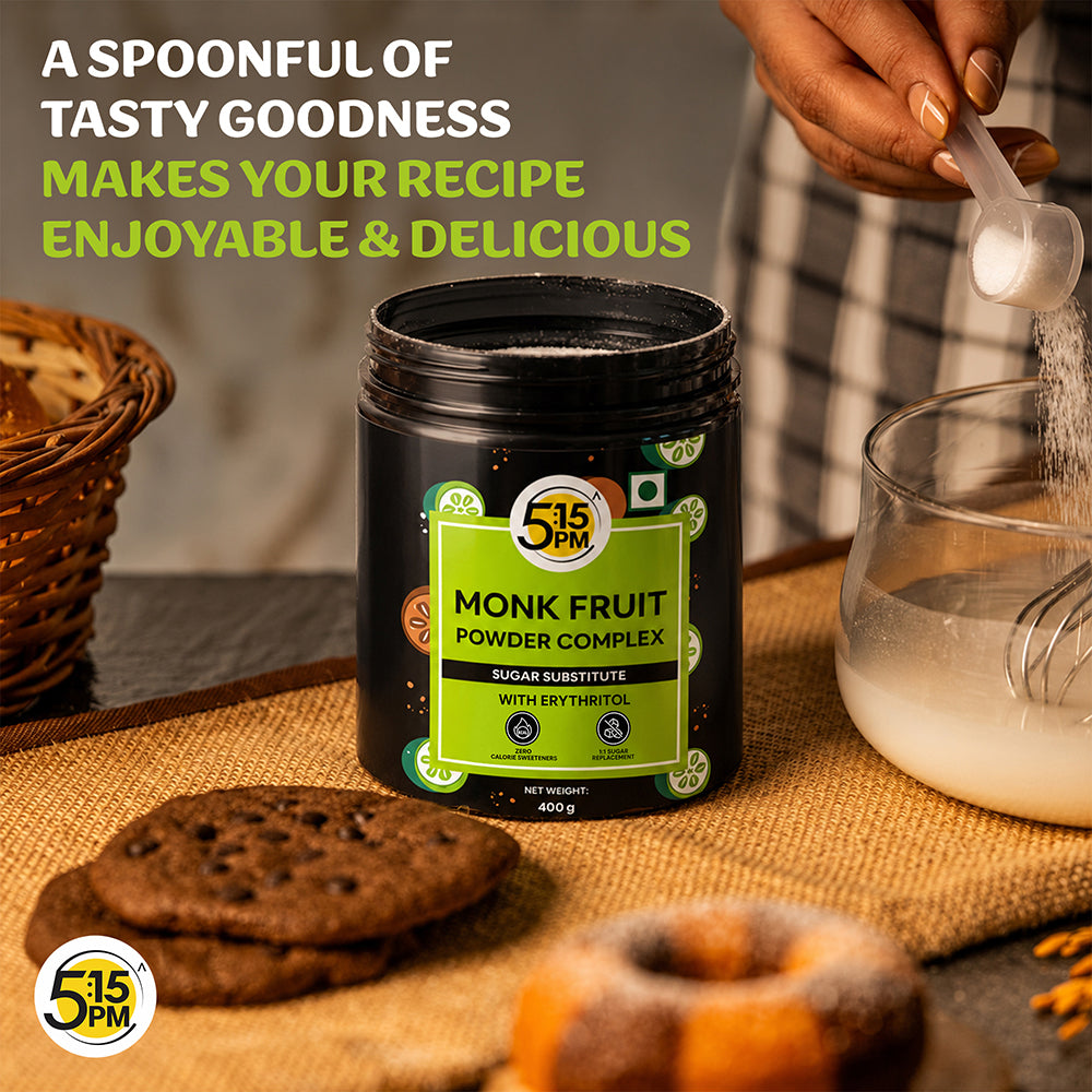 Image 3 of 5:15 PM Monk Fruit Complex with Erythritol | MonkFruit For Cooking & Baking
