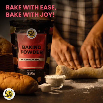Image 4 of 5:15 PM Baking Powder for Cooking & Baking Cake, Breads, Muffins, Pizza
