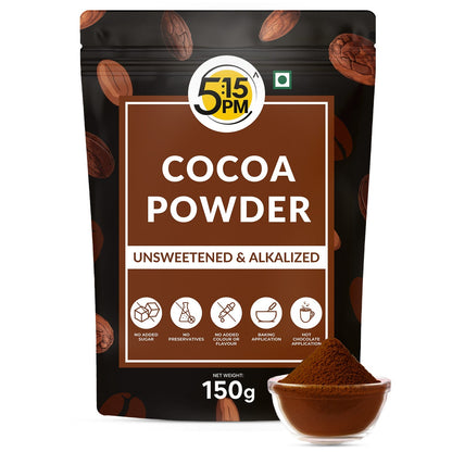 Image 1 of 5:15 PM 100% Pure Unsweetened Cocoa Powder | Cocoa Powder for Cake