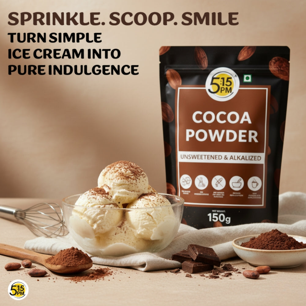 Image 7 of 5:15 PM 100% Pure Unsweetened Cocoa Powder | Cocoa Powder for Cake