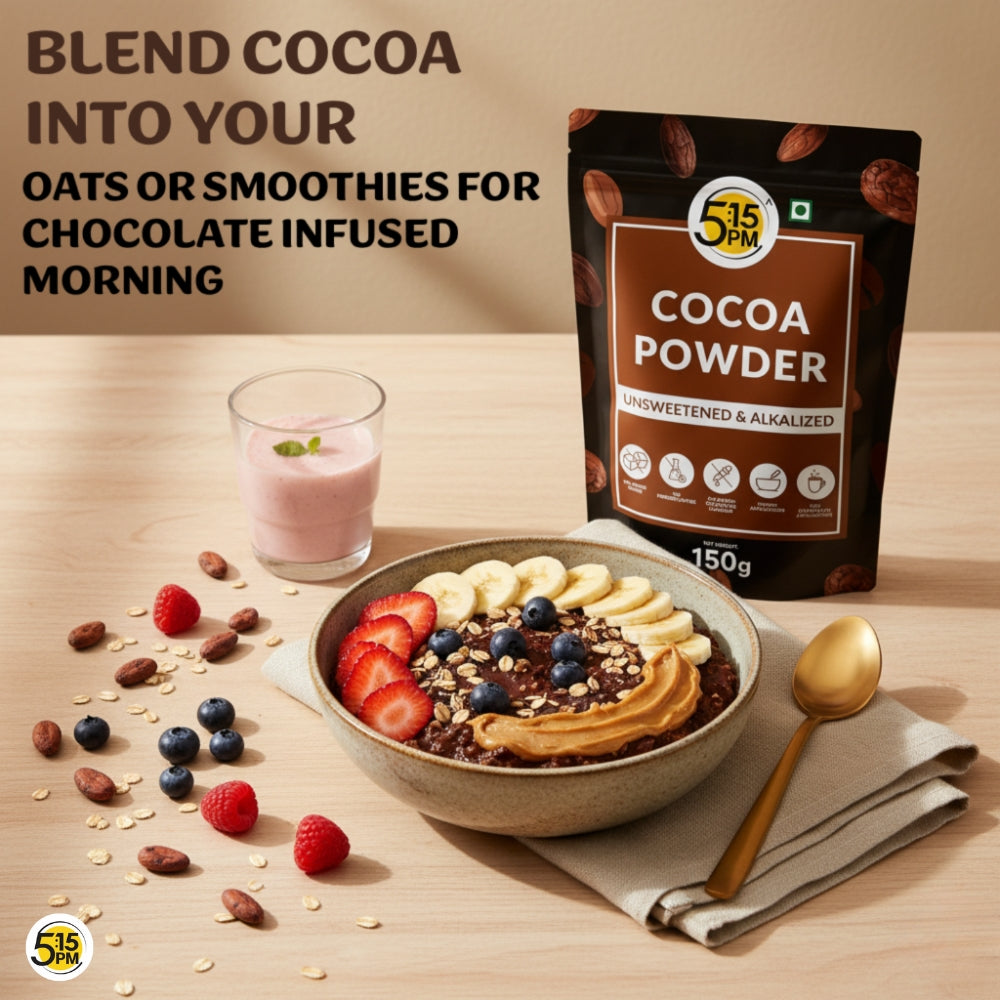 Image 9 of 5:15 PM 100% Pure Unsweetened Cocoa Powder | Cocoa Powder for Cake