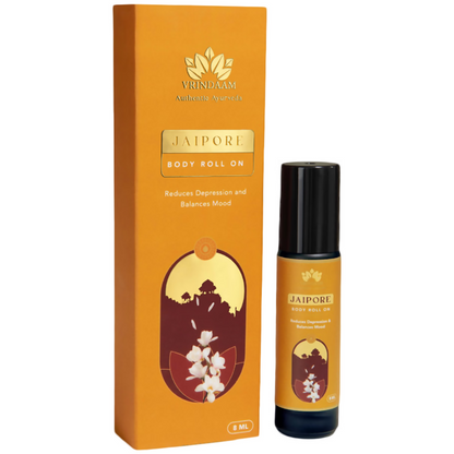 Image 1 of 8 ml for the product Vrinda Jaipore Aromatic Oil Roll On
