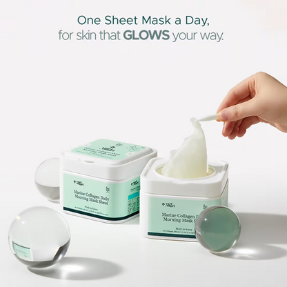 Image 2 of Yuri Woori Marine Collagen Daily Morning Sheet Mask