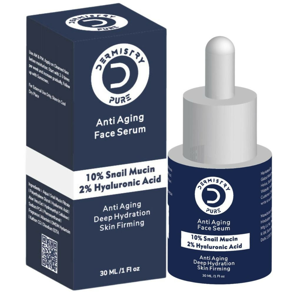 Image 1 of Dermistry Pure 10% Snail Mucin 96 Peptide Anti-Ageing Moisturizer Skin Firming Tightening Face Serum