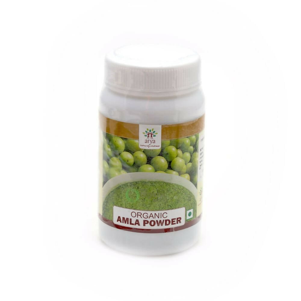 Image 1 of 50 gm for the product Arya Farm Organic Amla Powder