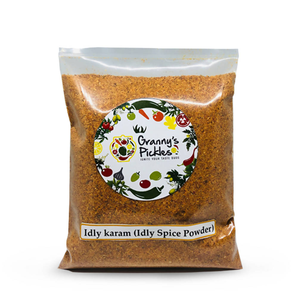 Image 1 of 250 gm for the product Granny's Pickles Idly Karam