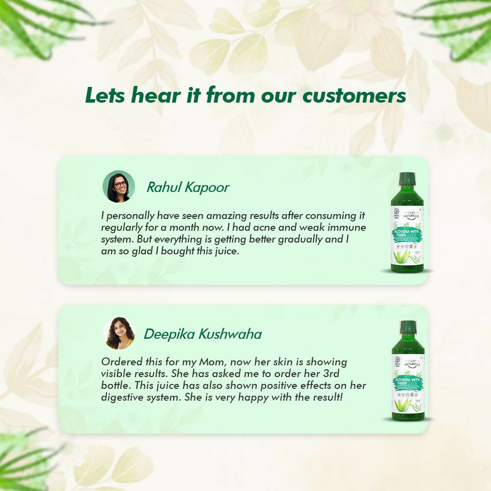 Image 3 of Farm Naturelle Aloe Vera Juice - Revitalize Hair, Skin, and Digestive Health