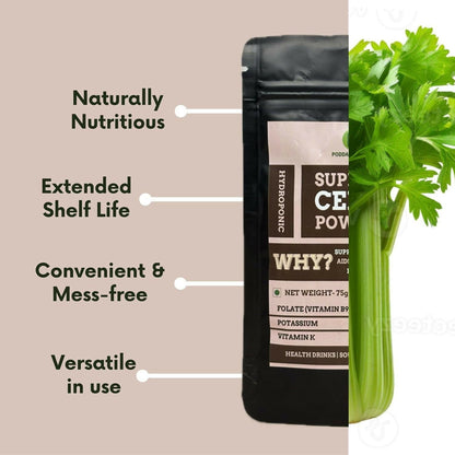 Image 4 of Poddar Farms Premium Celery Powder, Green Superfood