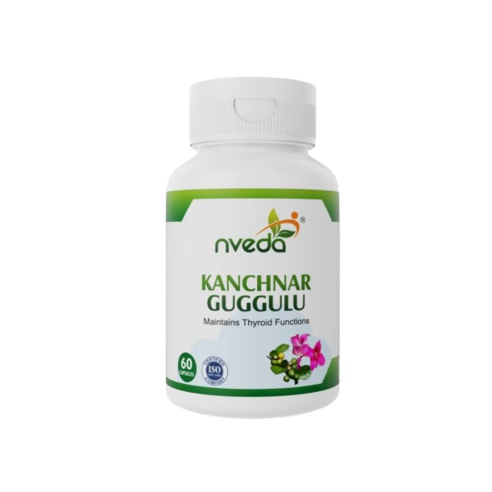 Image 1 of 60 caps for the product Nveda Kanchnar Guggulu Capsules