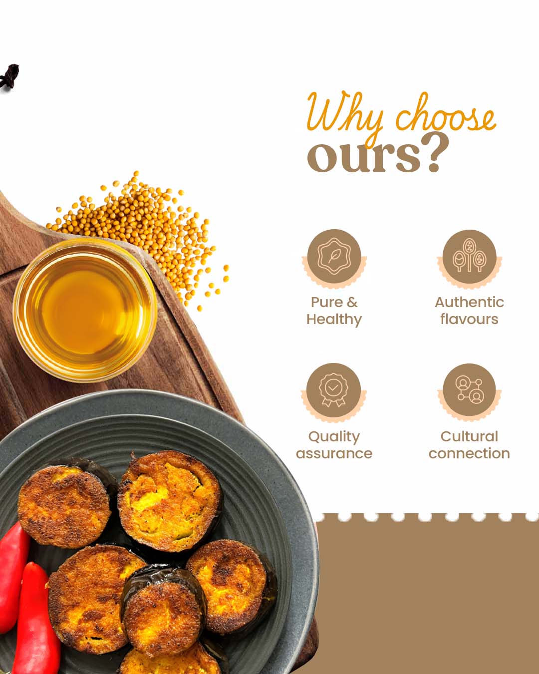Image 5 of Bharat Vedica Organic Wood Pressed Yellow Mustard Oil - Organic Wood Pressed Pili Sarso ka Tel