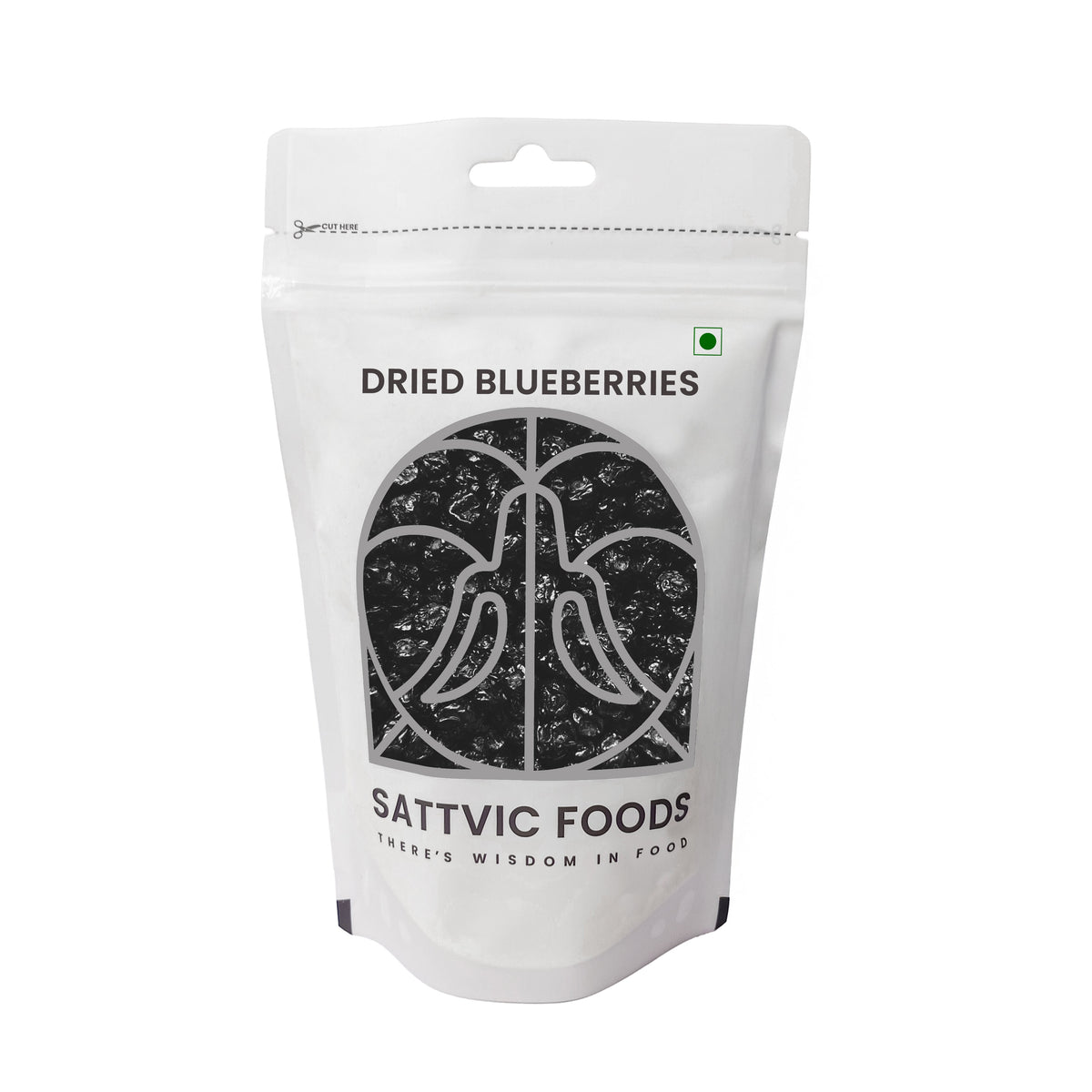 Image 10 of Sattvic Foods Dried Blueberries