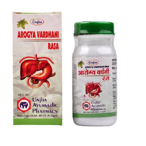 Image 1 of 40 Tablets for the product Unjha Arogya Vardhani Rasa Tablets