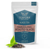 Image 1 of TEAFORA Darjeeling Roasted Black Tea | Darjeeling Loose Leaf Tea | Full Bodied & Robust | Freshly Sourced From Single Estate | Brew as Hot or Iced Tea