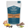 Image 1 of TEAFORA Ginger Masala Chai Tea | Assam CTC Loose Black Tea | Blended with Authentic Indian Spices | Indian Ginger Tea | 100% NATURAL INGREDIENTS