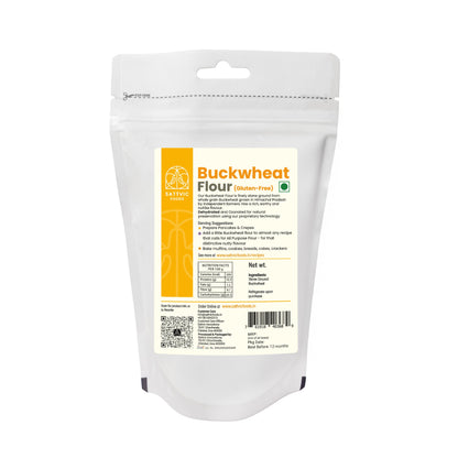 Image 9 of Sattvic Foods Buckwheat Flour | Gluten-free | Protein and Fibre Packed