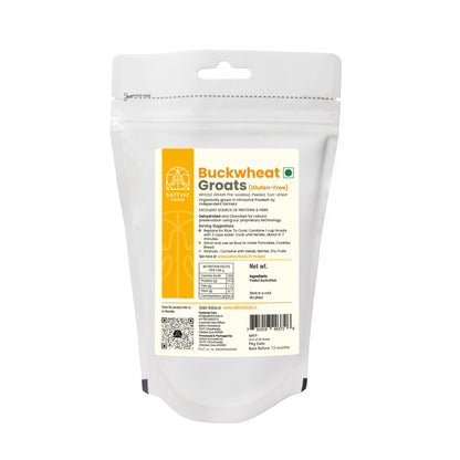 Image 9 of Sattvic Foods Buckwheat Groats | Gluten-free, Protein & Fibre Packed