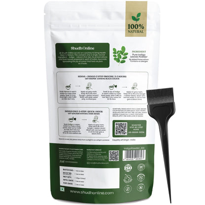Image 6 of Shudh Online Indigo Powder Organic for Hair Black Colour