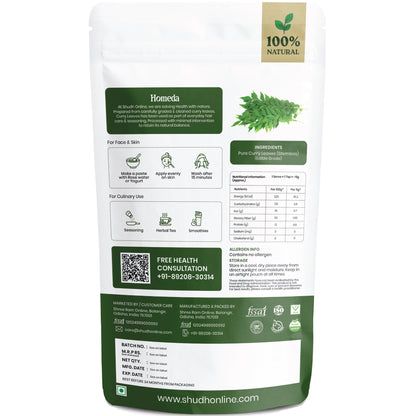 Image 5 of Shudh Online Organic Curry Leaves Powder