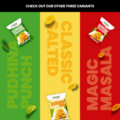 Image 6 of Fabeato Korean Kimchi Flavor Banana Chips (60g)