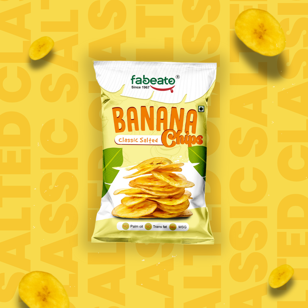 Image 5 of Fabeato Classic Salted Flavor Banana Chips (60g)