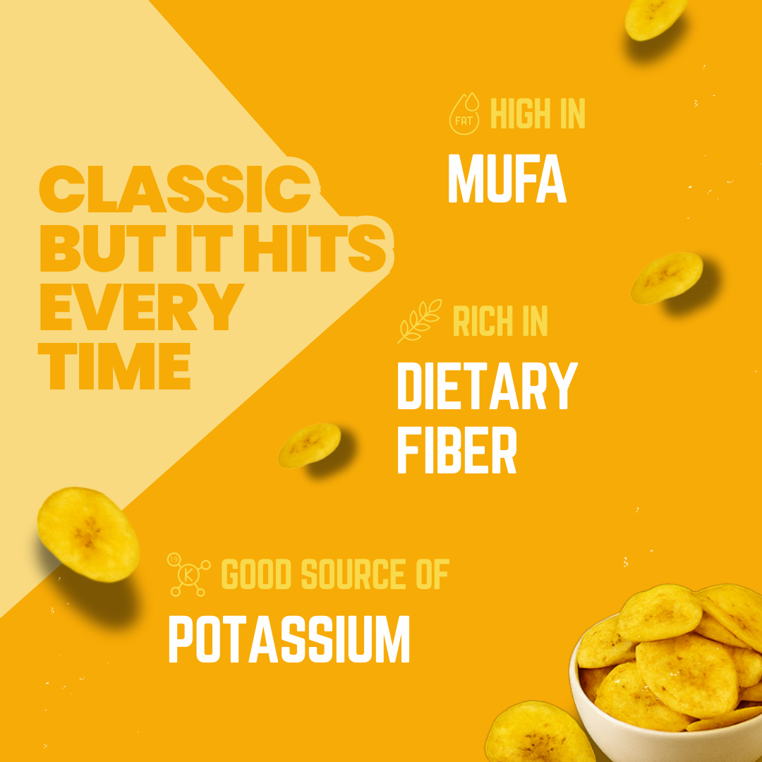 Image 3 of Fabeato Classic Salted Flavor Banana Chips (60g)