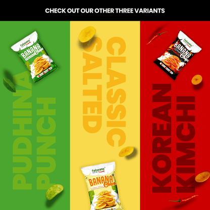 Image 6 of Fabeato Magic Masala Flavor Banana Chips (60g)