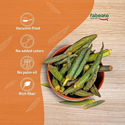 Image 2 of Fabeato Peri Peri Okra Chips (30g)