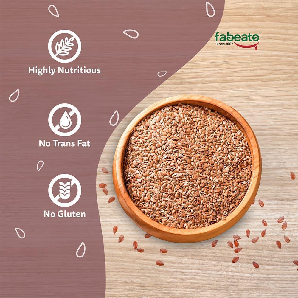 Image 2 of Fabeato Natural Premium Raw Flax Seeds