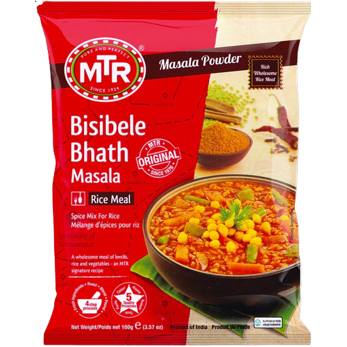 Image 1 of 100 gm for the product MTR Bisibele Bhath Masala Powder