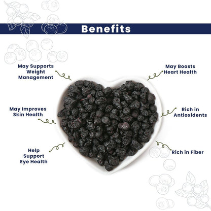 Image 4 of Fabeato Premium Dried Whole Blueberries 250g