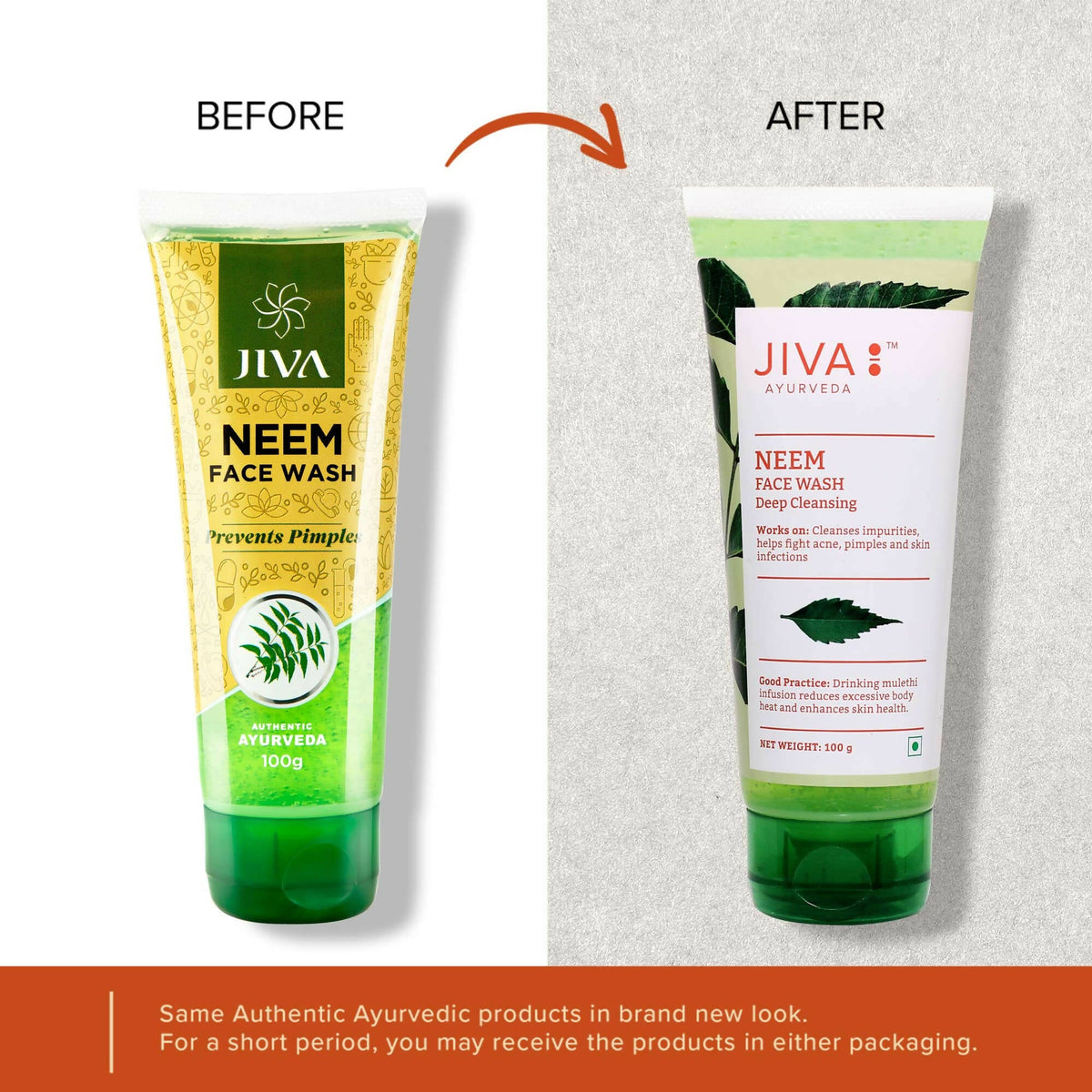 Image 4 of Jiva Ayurveda Neem Face wash