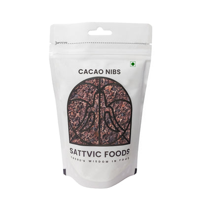 Image 11 of Sattvic Foods Roasted Cacao Nibs