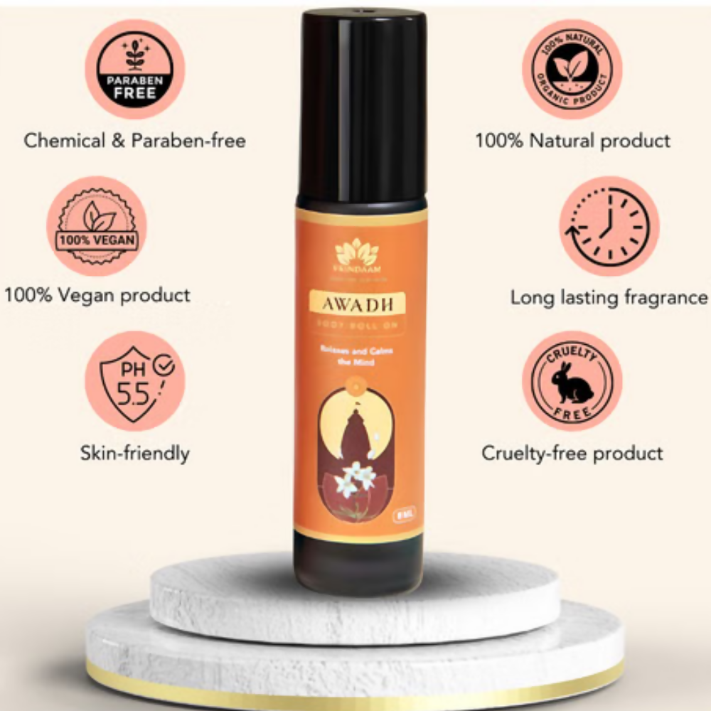Image 6 of Vrinda Awadh Aromatic Oil Roll On