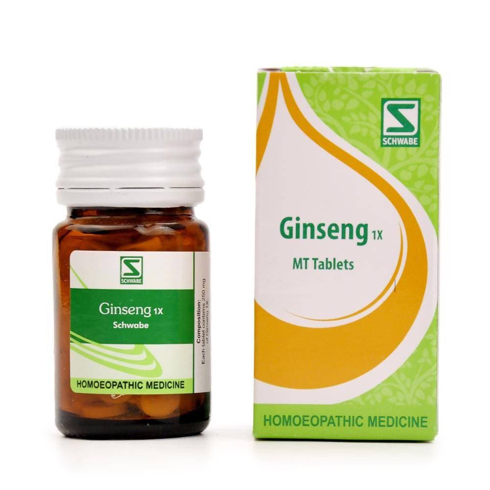 Image 1 of 20 gm for the product Dr. Willmar Schwabe India Ginseng Tablet 1X