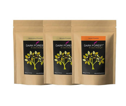 Image 2 of 600 gm / Pack of 1 for the product Dark Forest Hair Care Daily Use Combo