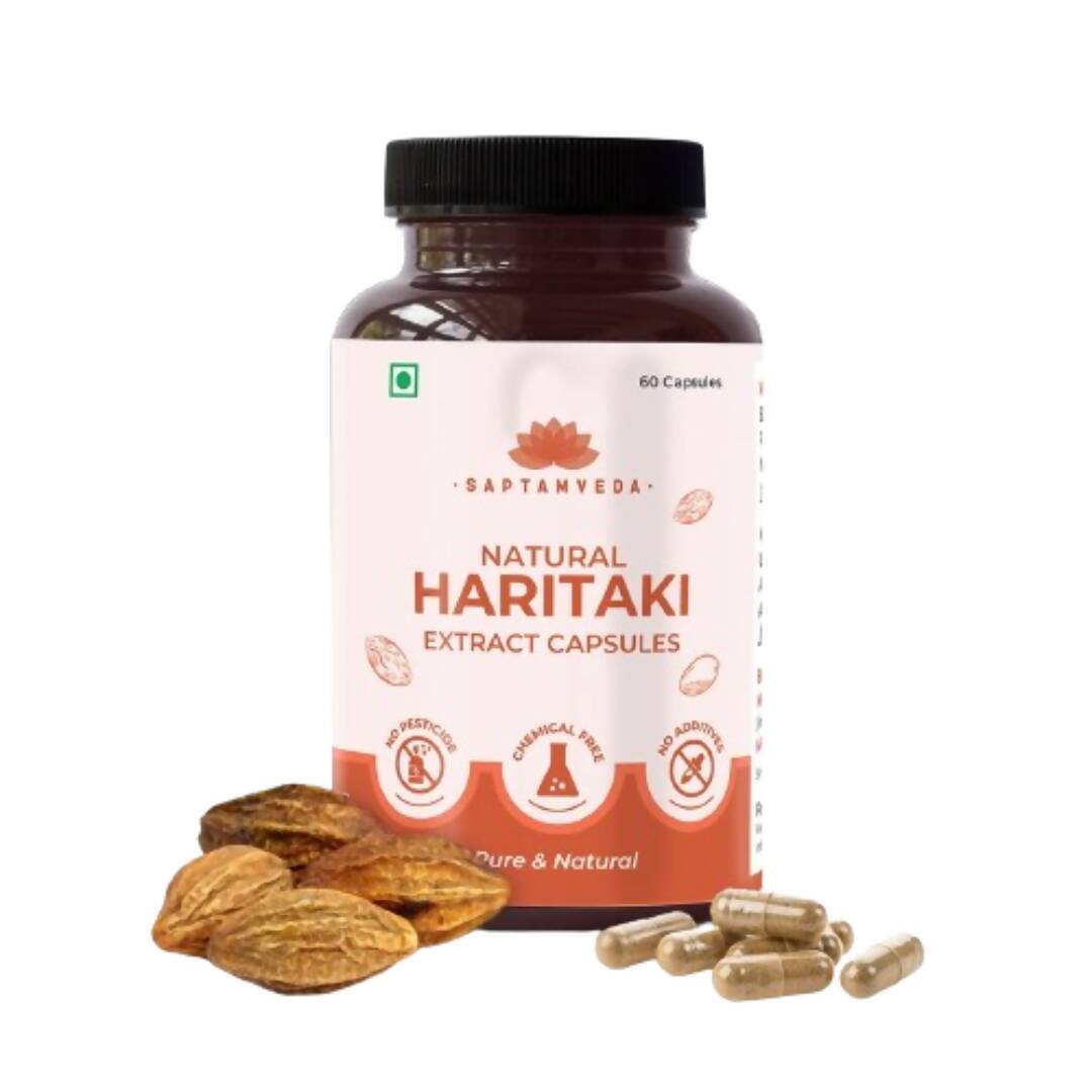 Image 1 of Saptamveda Natural Haritaki Capsules