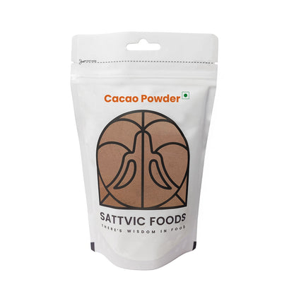Image 10 of Sattvic Foods Cacao Powder | Pure & Non-Alkalised