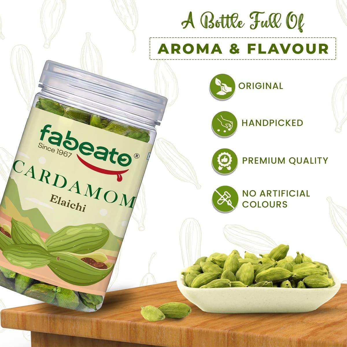 Image 2 of Fabeato Whole Green Cardamom 8mm Bold (50g)