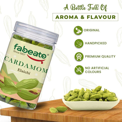 Image 2 of Fabeato Whole Green Cardamom 8mm Bold (50g)