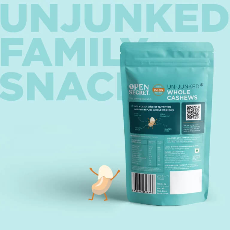 Image 4 of Open Secret Premium Whole Cashews