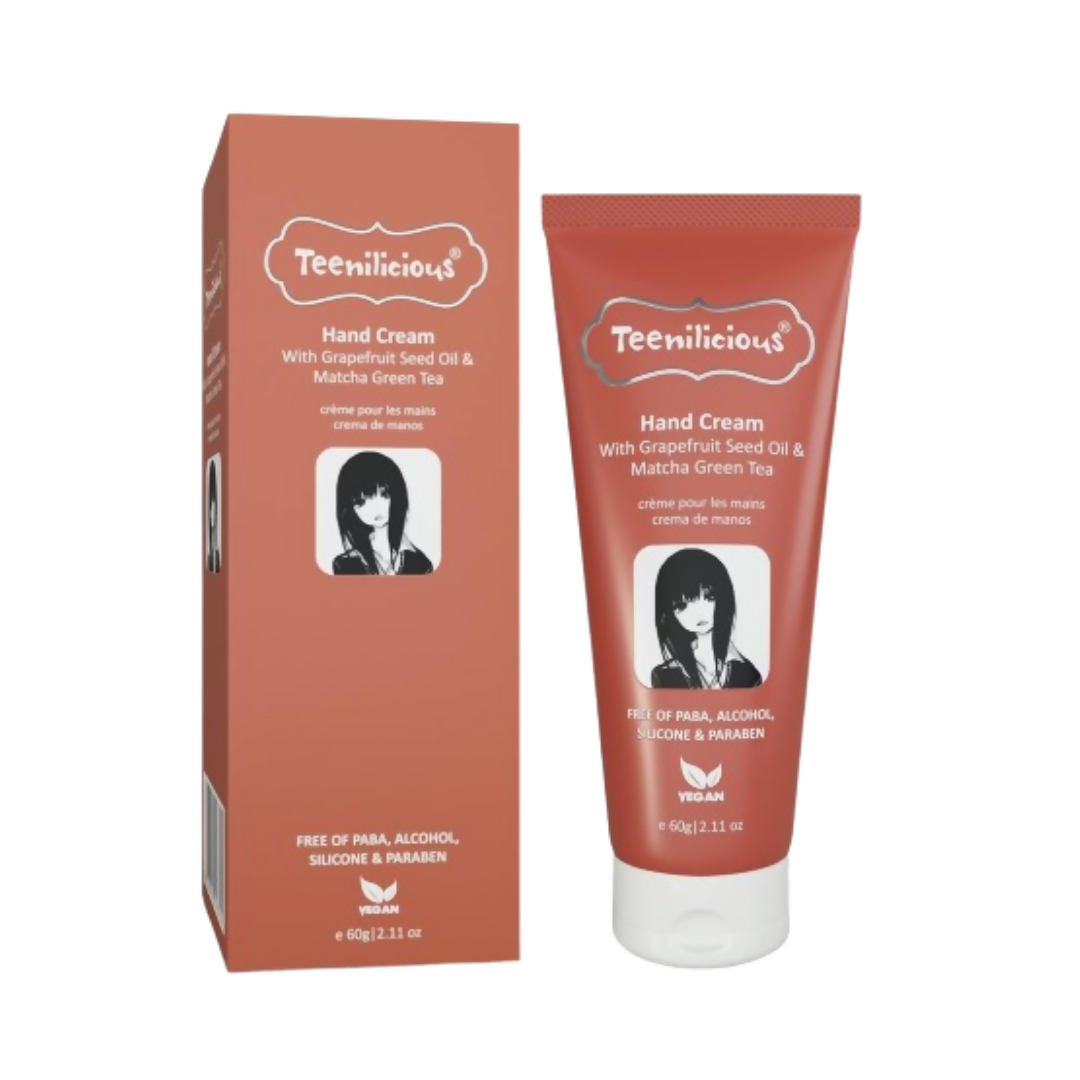 Image 1 of Teenilicious Hand Cream With Grapefruit Seed Oil & Matcha Green Tea